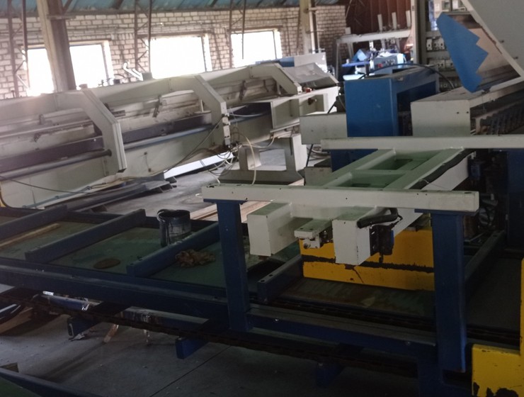 Линия сращивания c 2 шипорезными станками