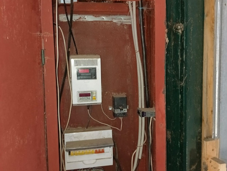 Сушильная камера для пиломатериалов